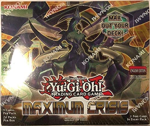 Yugioh Maximum Crisis 1st Edition Booster Box (24 packs)(Sealed)