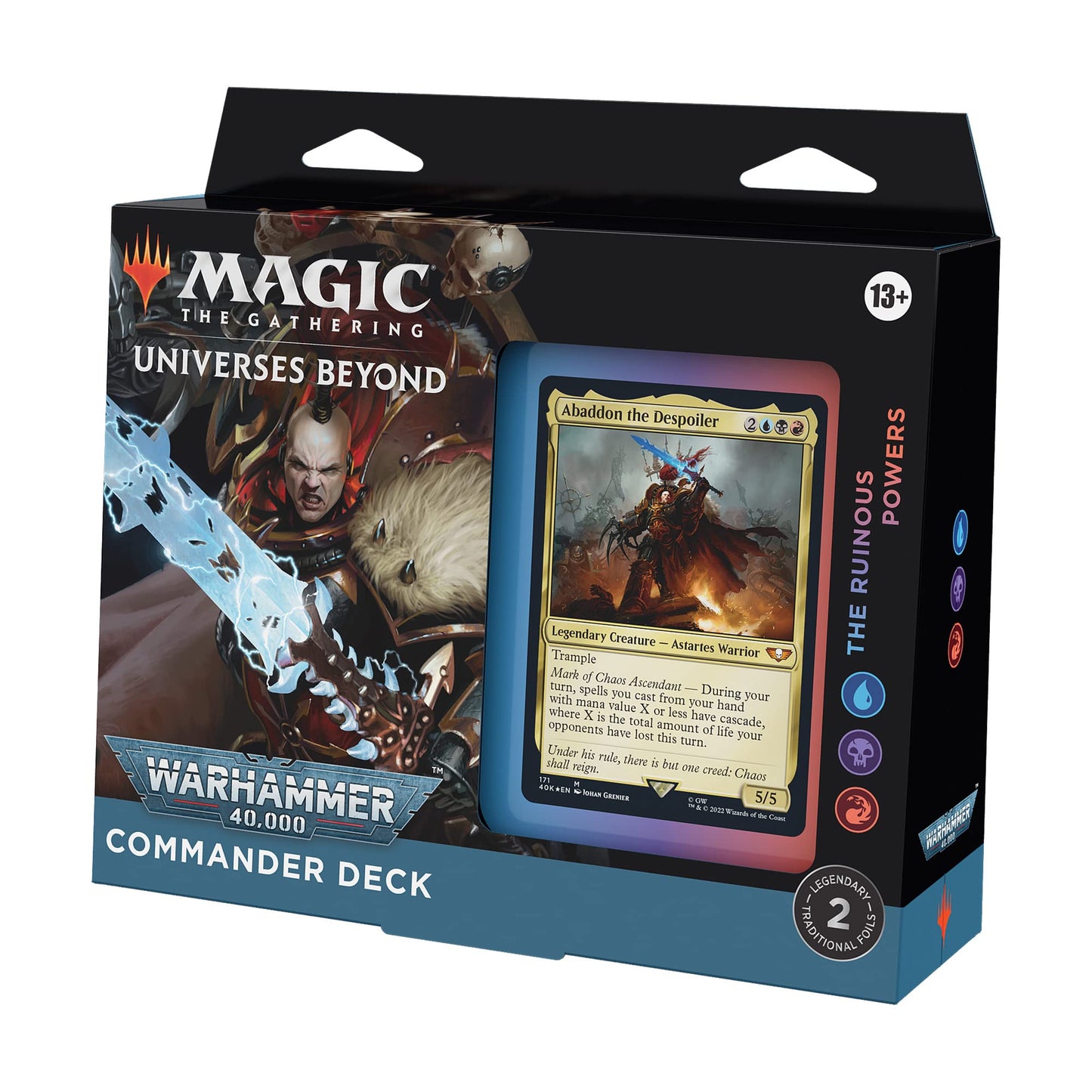 Magic: The Gathering Universes Beyond: Warhammer 40,000 Commander Deck – The Ruinous Powers