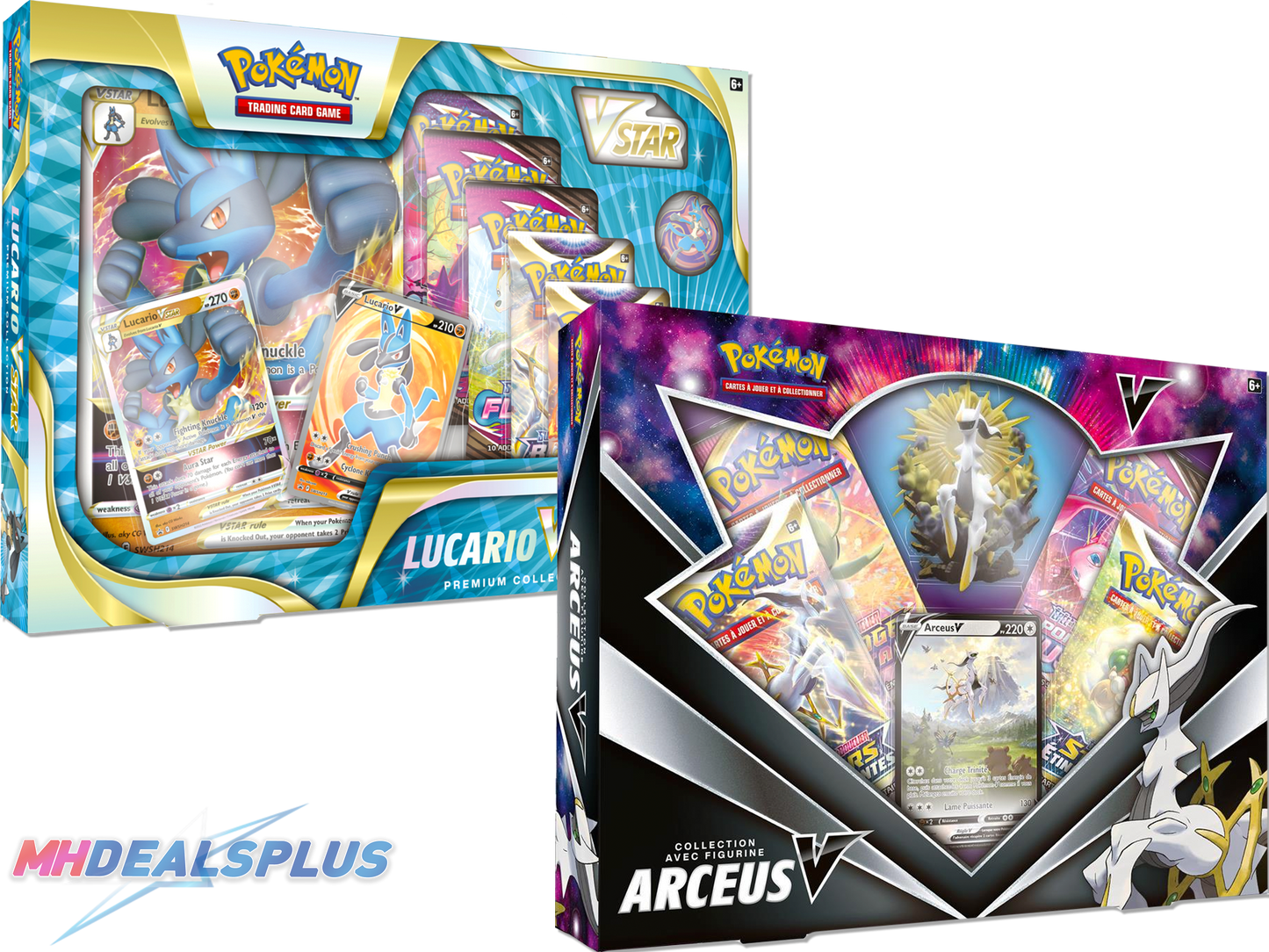CYBER MONDAY SALE | Pokemon Arceus V Figure Collection + Lucario VSTAR Premium Collection Bundle