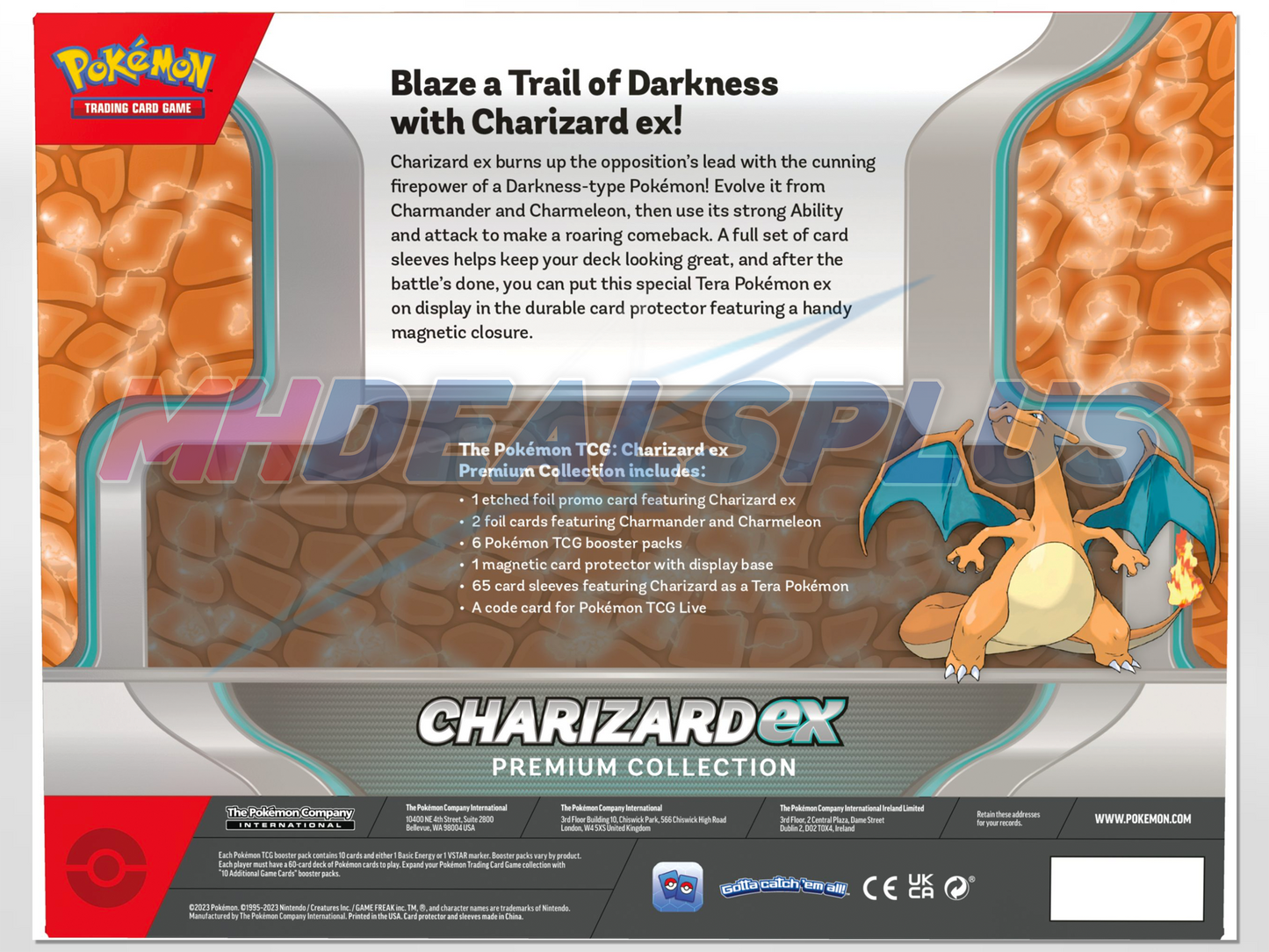 Charizard EX Premium Collection - 6 Booster Packs