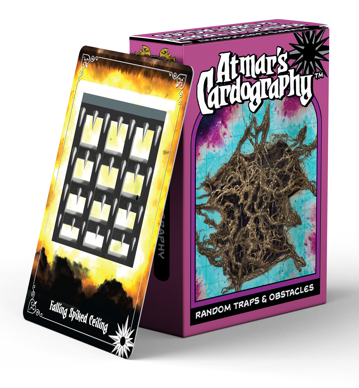 Cardography Deck: Dangerous Traps & Obstacles