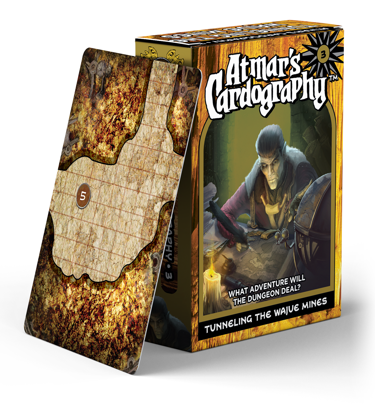 Cardography Deck: Tunneling the Wajue Mines