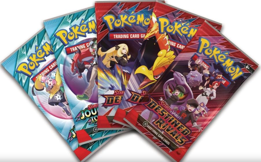 Pokemon Trading Card Game Team Rocket Collector Tin with 5 Booster Packs and Promo Card (Nidoking)