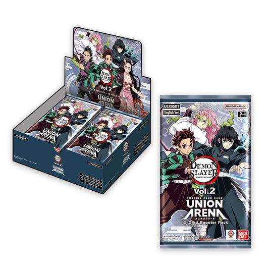 Union Arena Card Game: Booster Box: Demon Slayer: Kimetsu No Yaiba Vol. 2 (UEX05BT) - 16 Packs