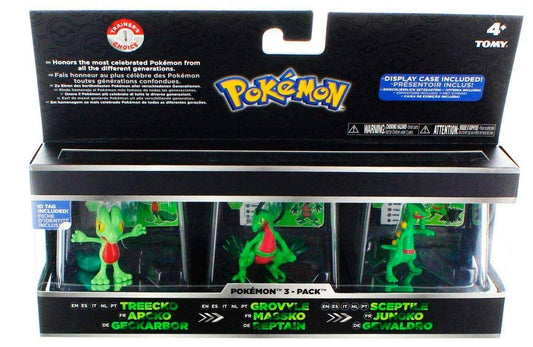 Pokemon Trainer's Choice 3-Pack Treecko, Grovyle and Sceptile