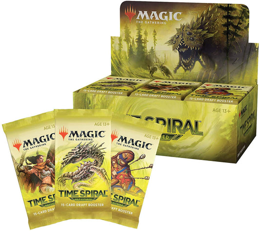 Magic: The Gathering Time Spiral Remastered Draft Booster Box | 36 Packs (540 Magic Cards)
