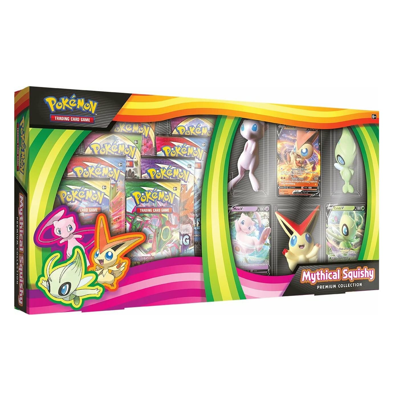 Pokemon Trading Card Game: Mythical Squishy Premium Collection