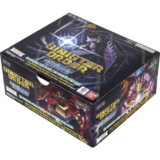 Sinister Order (EX10) Digimon Booster Box by Bandai