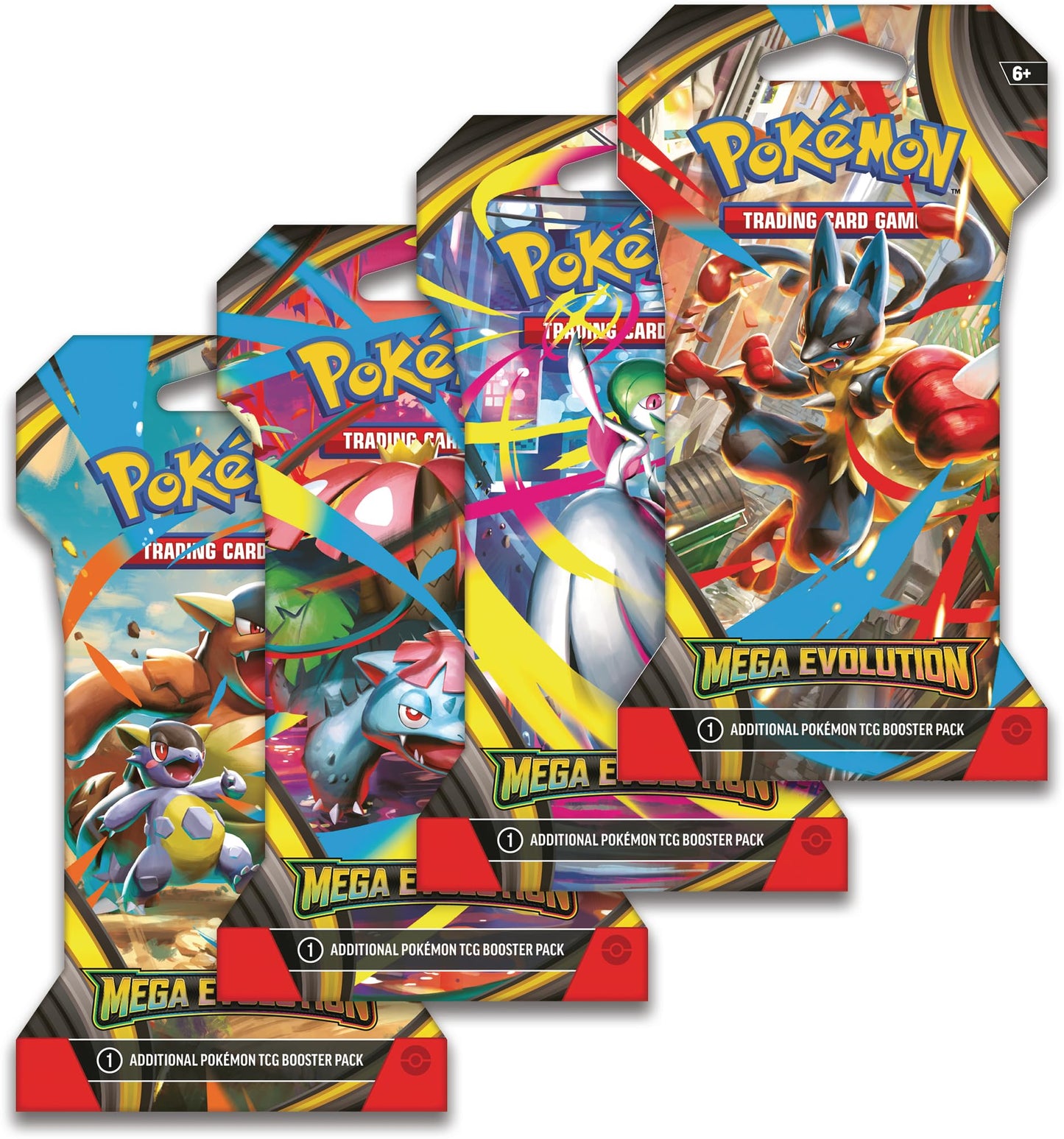 Pokemon TCG: Mega Evolution Booster Pack Lot - 8 Packs