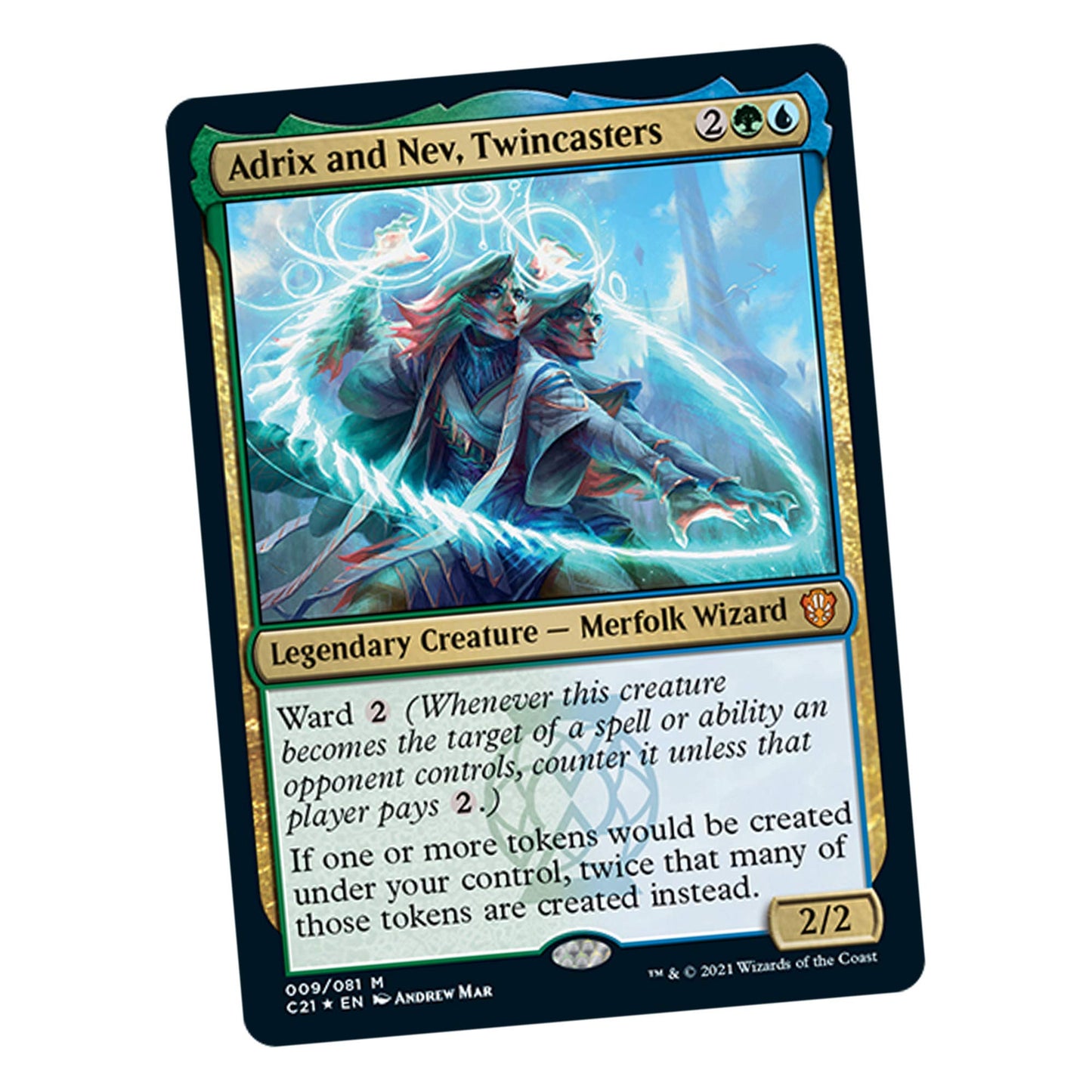 Magic: The Gathering Strixhaven Commander Deck – Quantum Quandrix (Blue-Green)