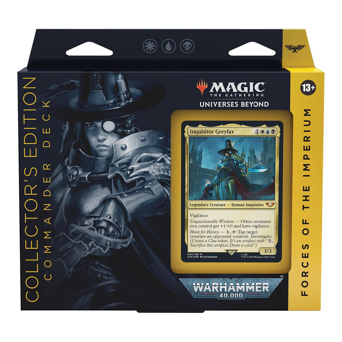 Magic: The Gathering Universes Beyond Warhammer 40,000 Collector’s Edition Commander Deck Bundle – Includes all 4 Decks