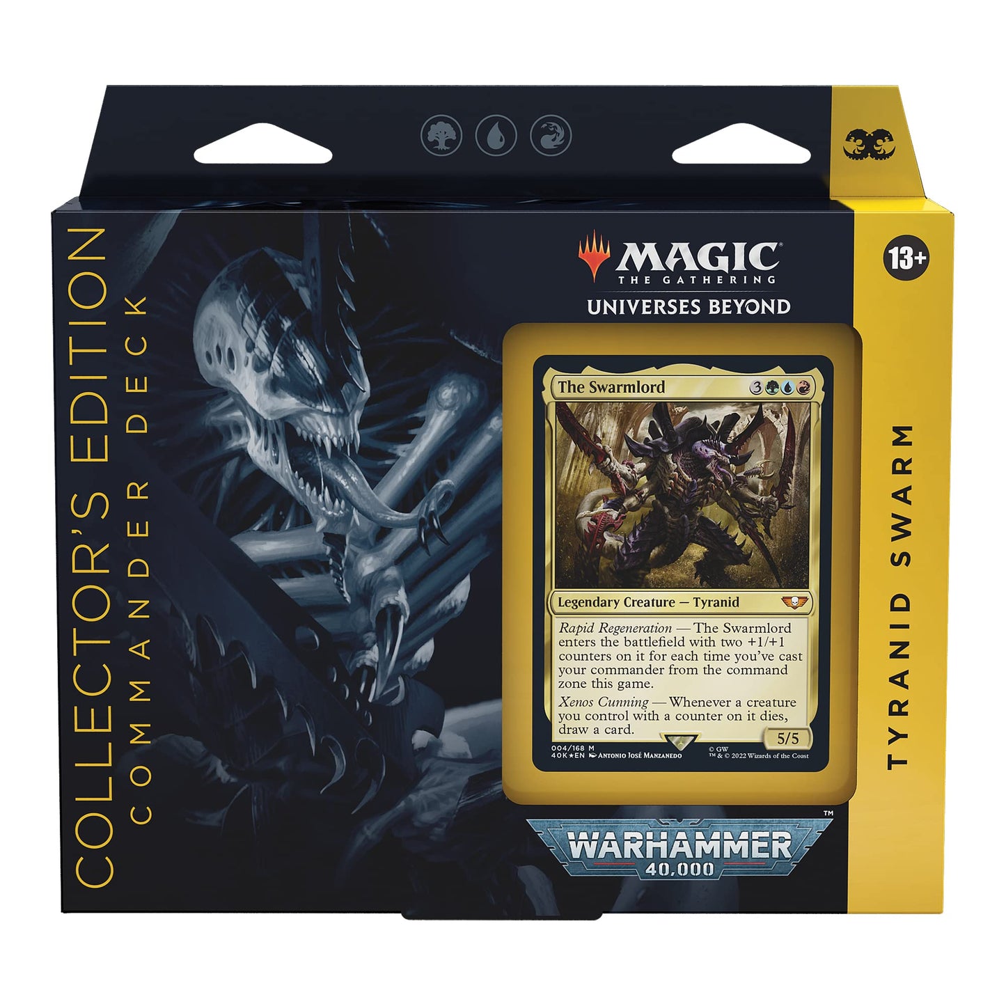 Magic: The Gathering Universes Beyond Warhammer 40,000 Collector’s Edition Commander Deck Bundle – Includes all 4 Decks