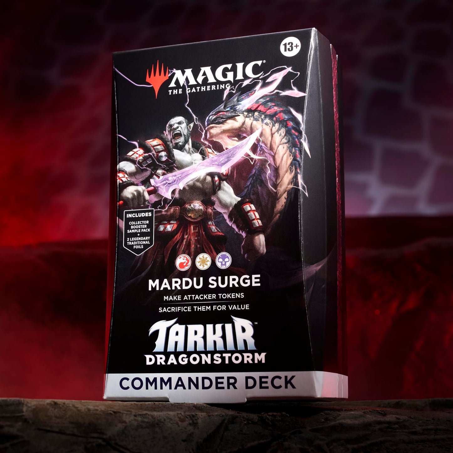 Magic: The Gathering Tarkir: Dragonstorm Commander Deck - Mardu Surge
