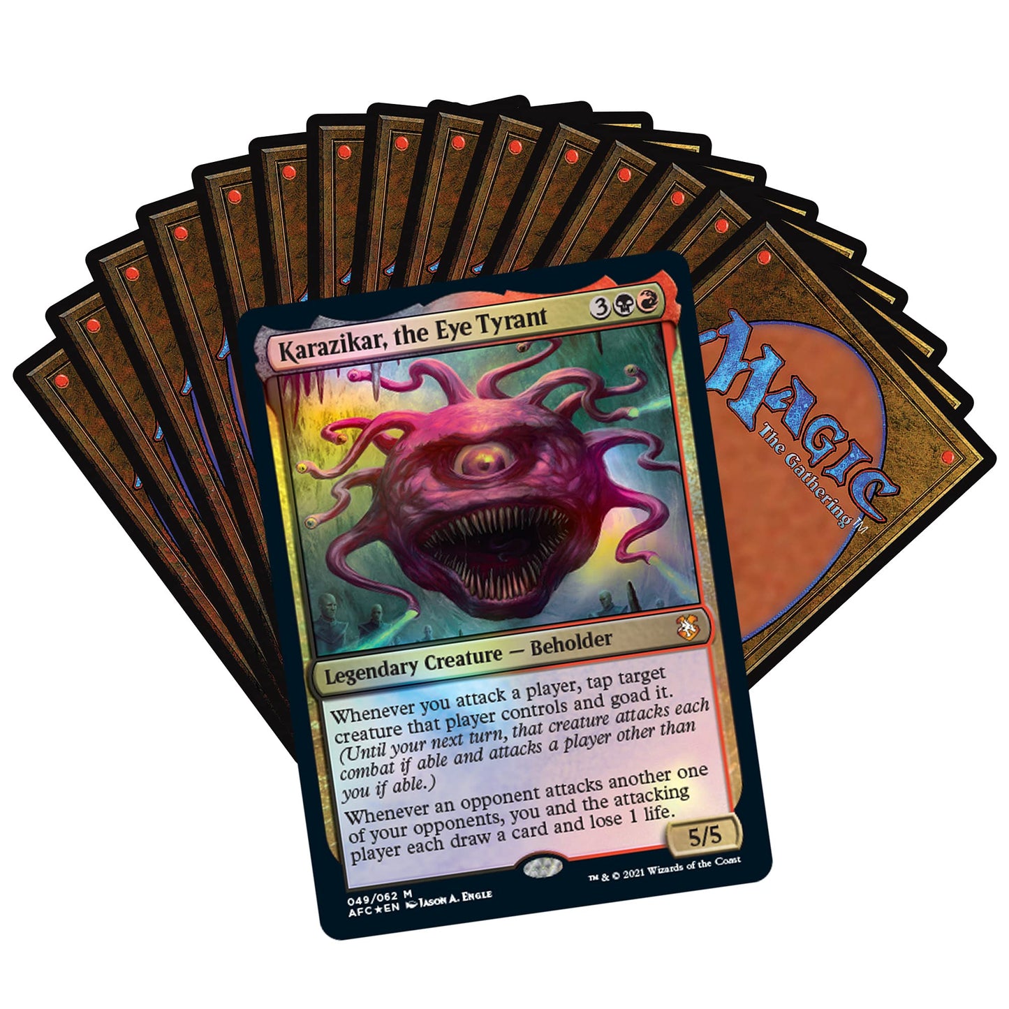 Magic: The Gathering Adventures in The Forgotten Realms Commander Deck – Planar Portal (Red-Black)