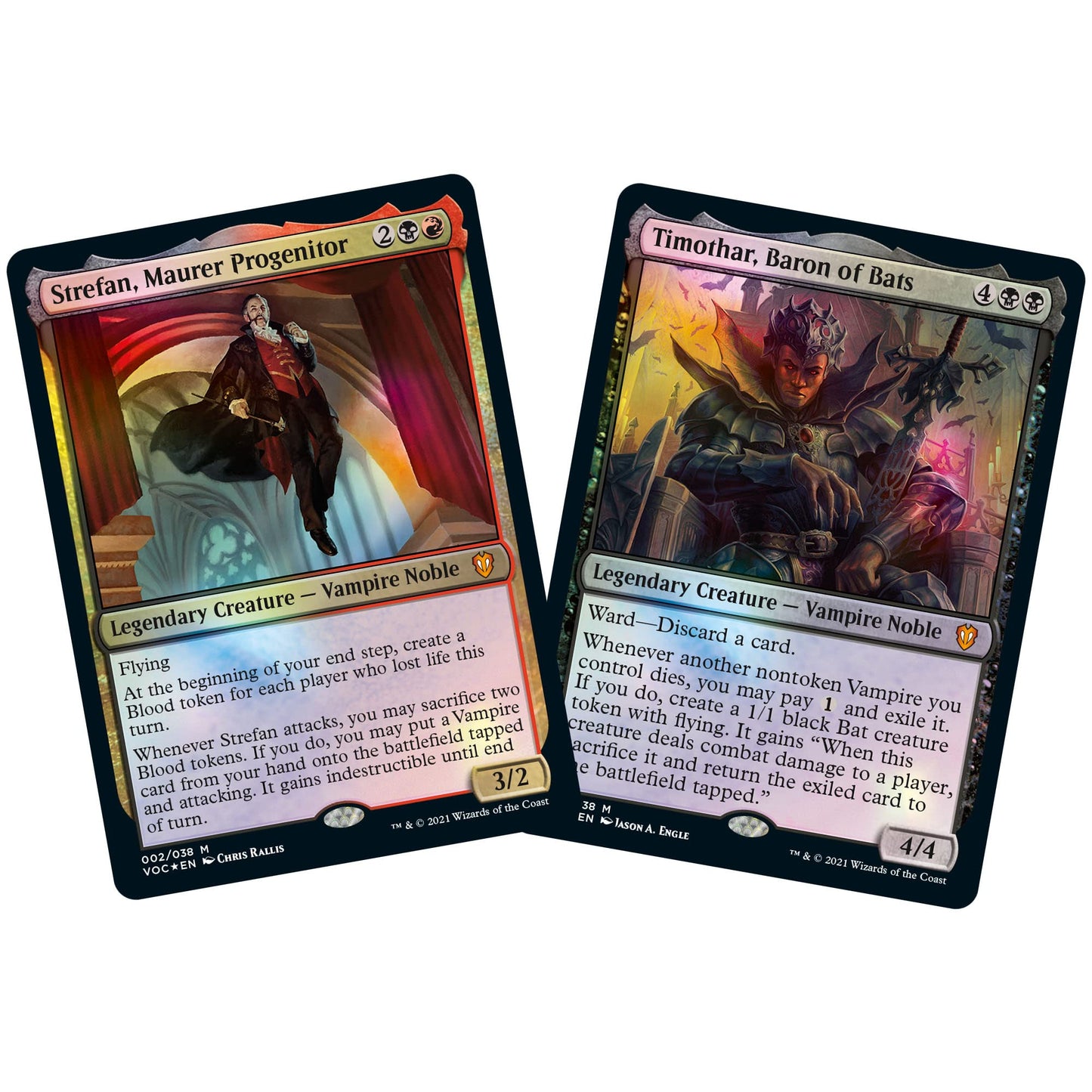 Magic: The Gathering Innistrad: Crimson Vow Commander Deck – Vampiric Bloodline (Black-Red)