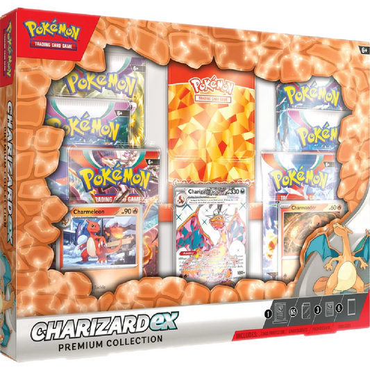 Charizard EX Premium Collection - 6 Booster Packs