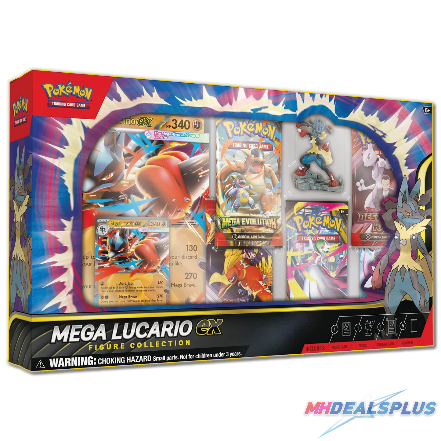 (Pre-Order) Pokemon Mega Lucario ex Figure Collection Sealed Case