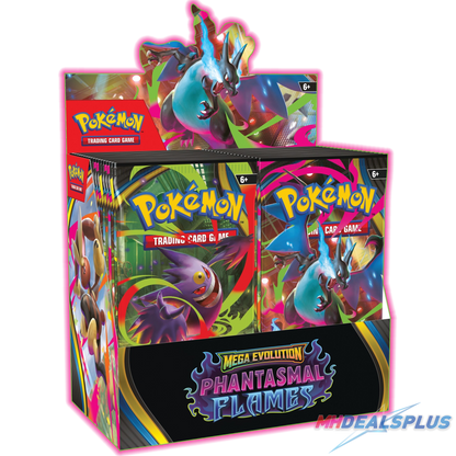 (Pre-Order) Pokemon Phantasmal Flames Booster Box Sealed Case