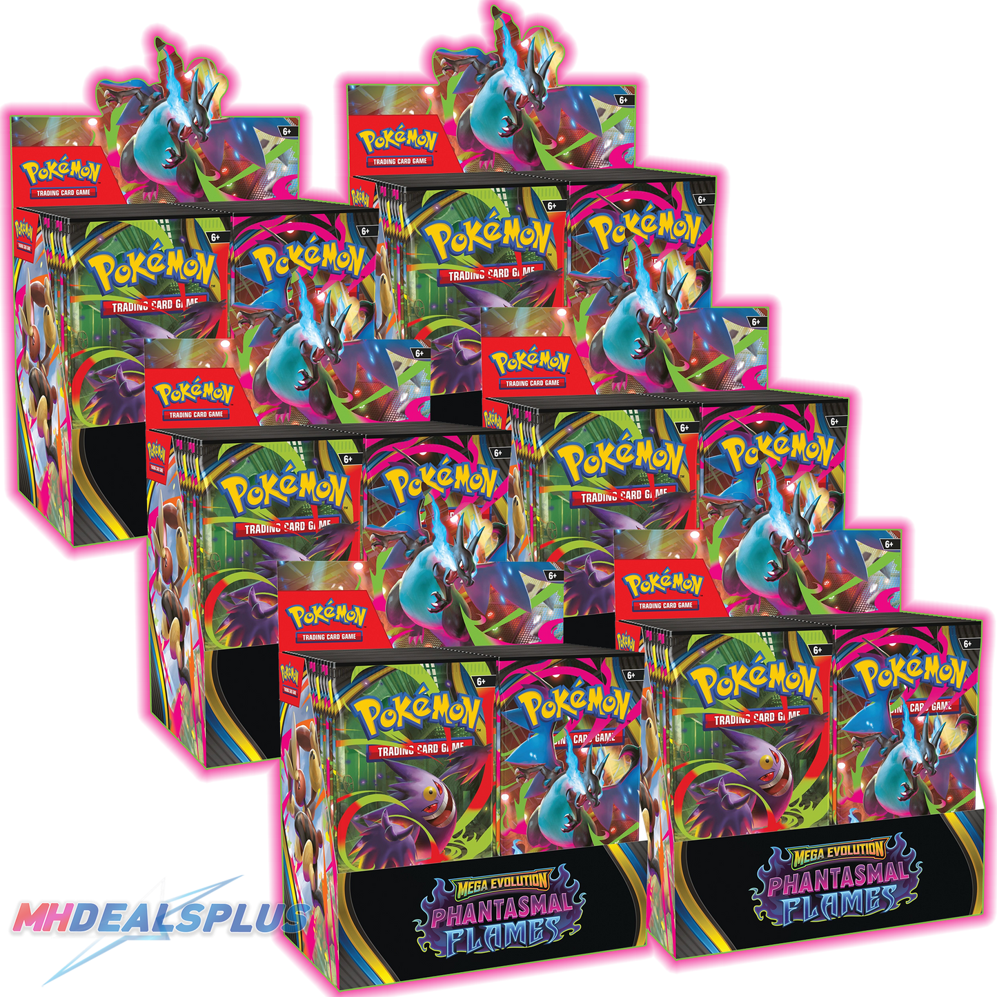 (Pre-Order) Pokemon Phantasmal Flames Booster Box Sealed Case