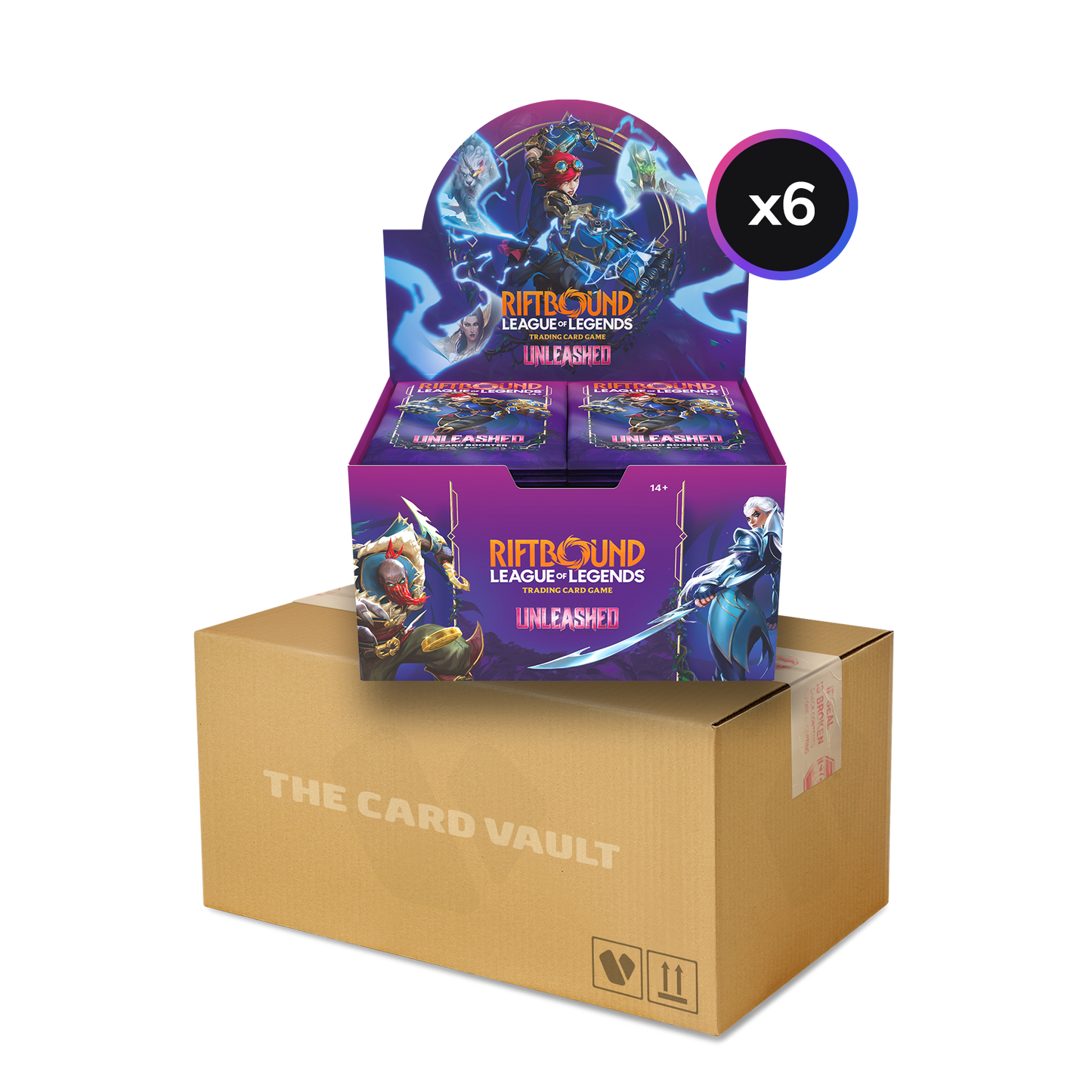 Riftbound: League of Legends TCG - Set 03 - Unleashed - Display Case (6x Booster Boxes)