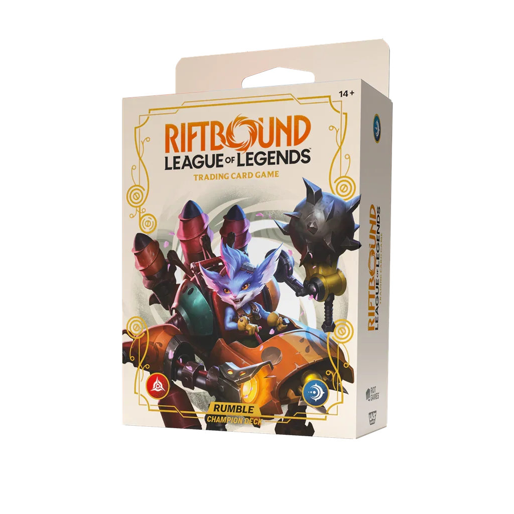 Riftbound: League of Legends TCG - Set 02 - Spiritforged - Champion Deck - Rumble