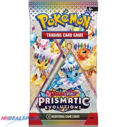 (Pre-Order) Pokemon Prismatic Evolutions Premium Figure Collection Sealed Case