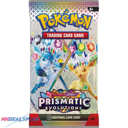 (Pre-Order) Pokemon Prismatic Evolutions Premium Figure Collection Sealed Case
