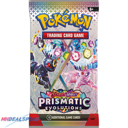 (Pre-Order) Pokemon Prismatic Evolutions Premium Figure Collection Sealed Case