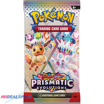 (Pre-Order) Pokemon Prismatic Evolutions Premium Figure Collection Sealed Case